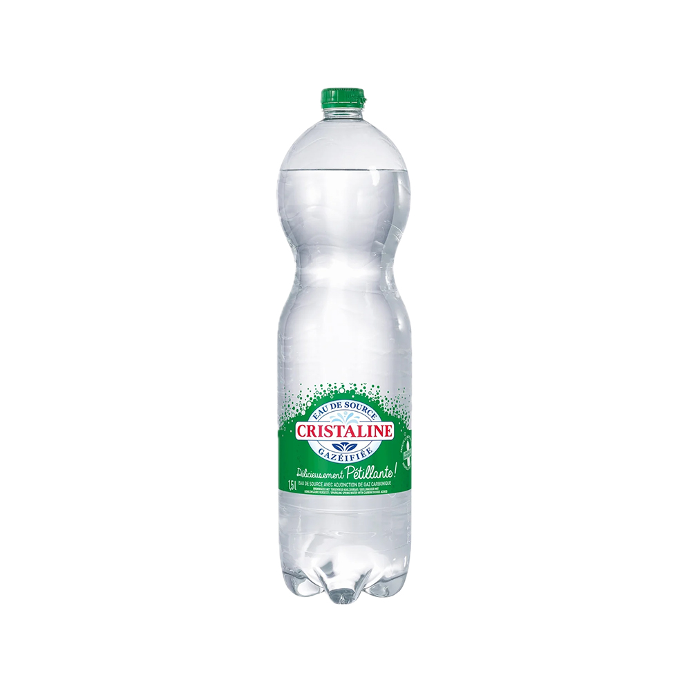 EAU GAZEIFIEE CRISTALINE - 1.5L