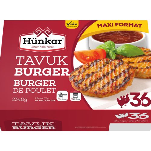 36 STEAKS DE POULET HUNKAR - 2340G