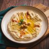 white ceramic plate with pasta dish