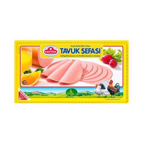 SALAMI VOLAILLE EN TRANCHES EGETURK - 125G