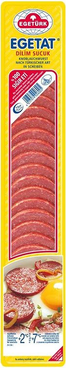 SUCUK EN TRANCHES EGETAT EGETURK - 200G