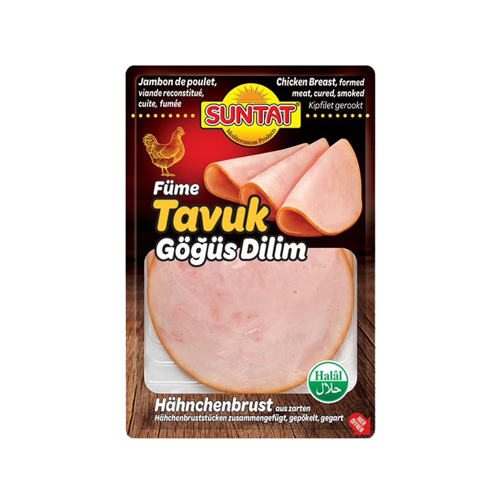 BLANC DE DINDE EN TRANCHES SUNTAT - 100G