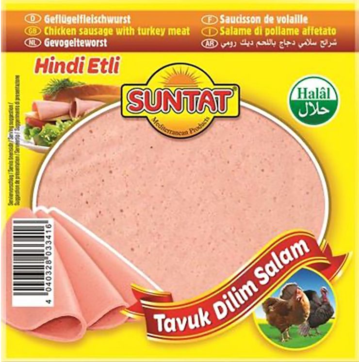 SALAMI DE VOLAILLE TRANCHES SUNTAT