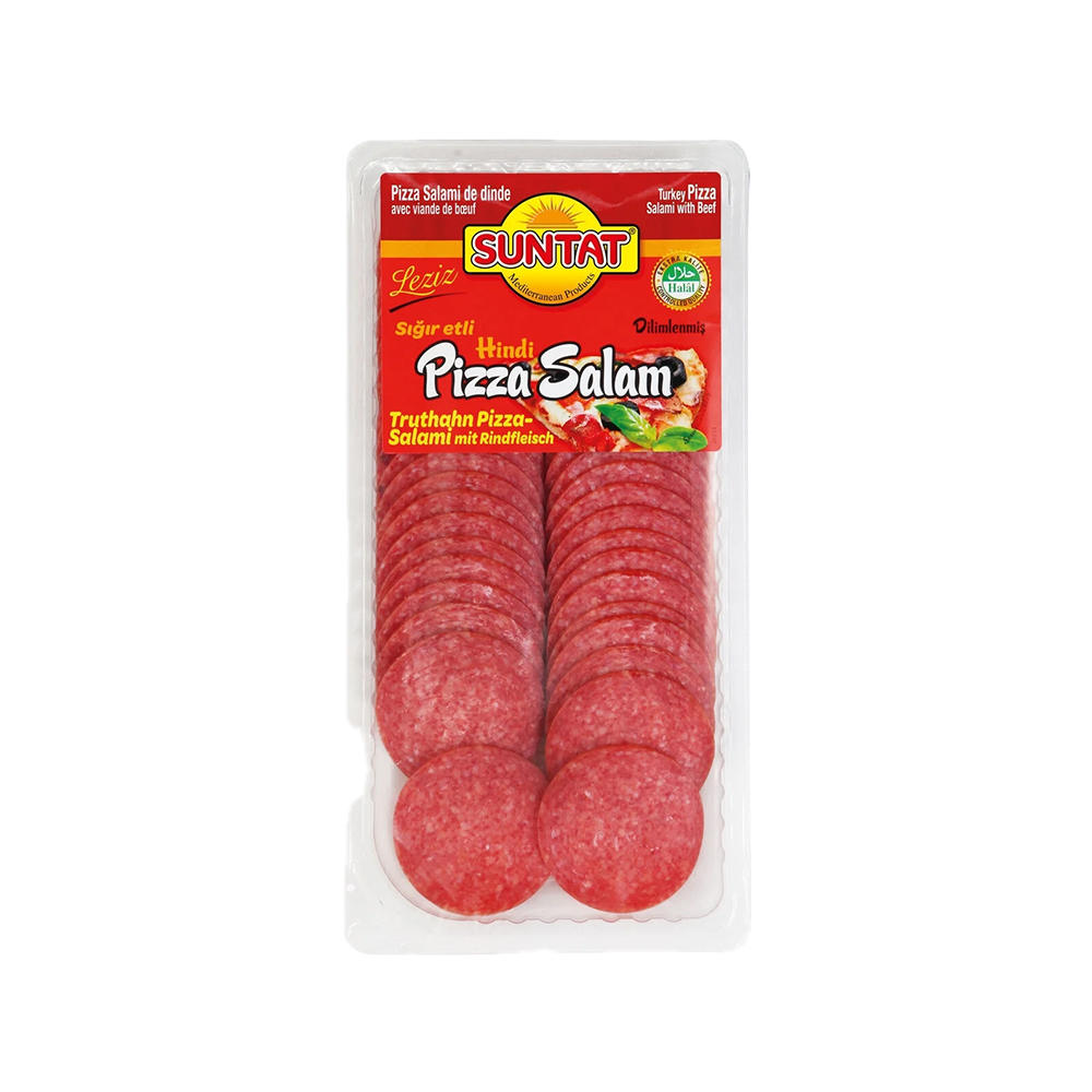 SALAMI DINDE/BOEUF EN TRANCHES SUNTAT - 200G