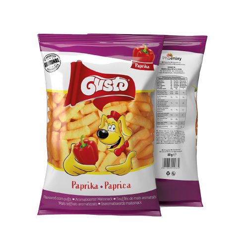 SNACK DE MAIS PAPRIKA GUSTO - 100G
