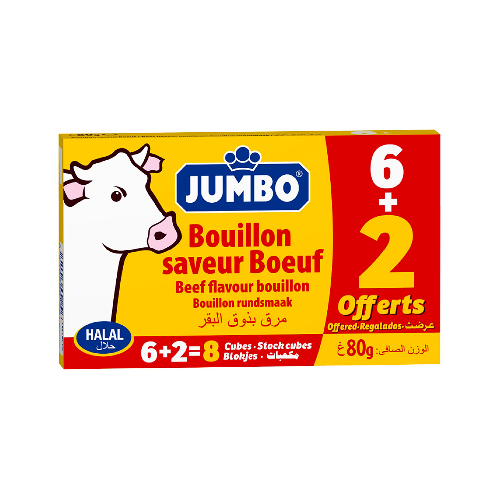BOUILLON BOEUF X8 JUMBO - 80G