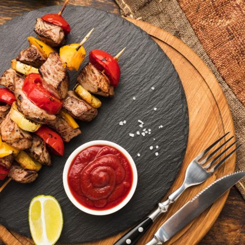 BROCHETTES HALAL AU CHOIX