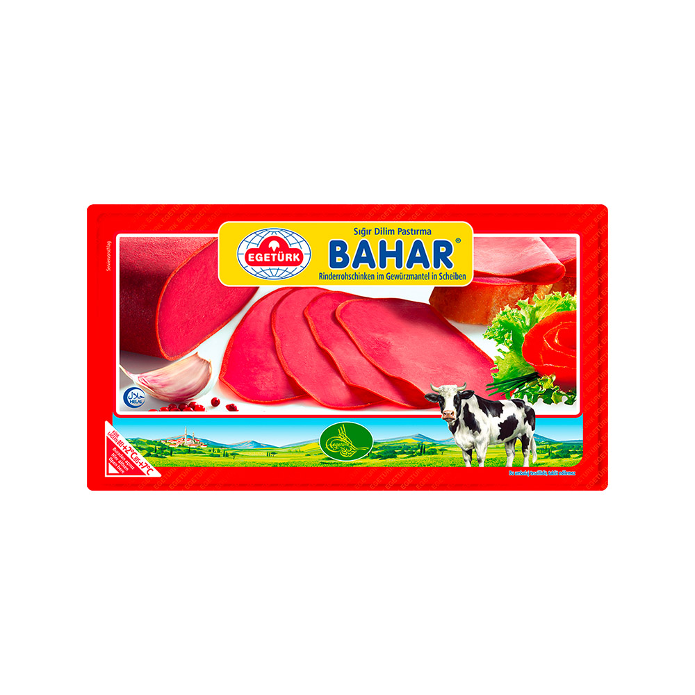 PASTIRMA BOEUF SECHE BAHAR EGETURK - 125G