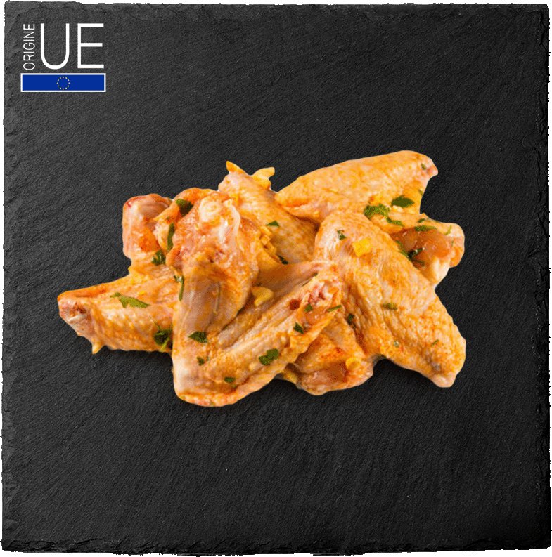 AILES DE POULET MARINÉES