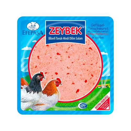 SALAMI VOLAILLE/PAPRIKA EN TRANCHES ZEYBEK EFEPASA - 200G