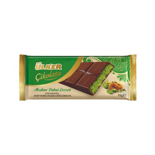 TABLETTE DE CHOCOLAT DUBAI ULKER -