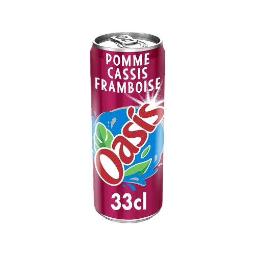 OASIS POMME/CASSIS/FRAMBOISE - 33CL