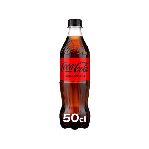 COCA COLA ZERO - 50CL