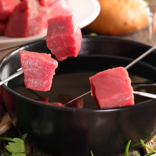 Plateau spécial fondue bourguignonne
