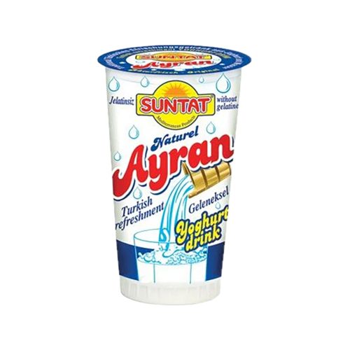 AYRAN SUNTAT - 250ML VERRE PLASTIQU