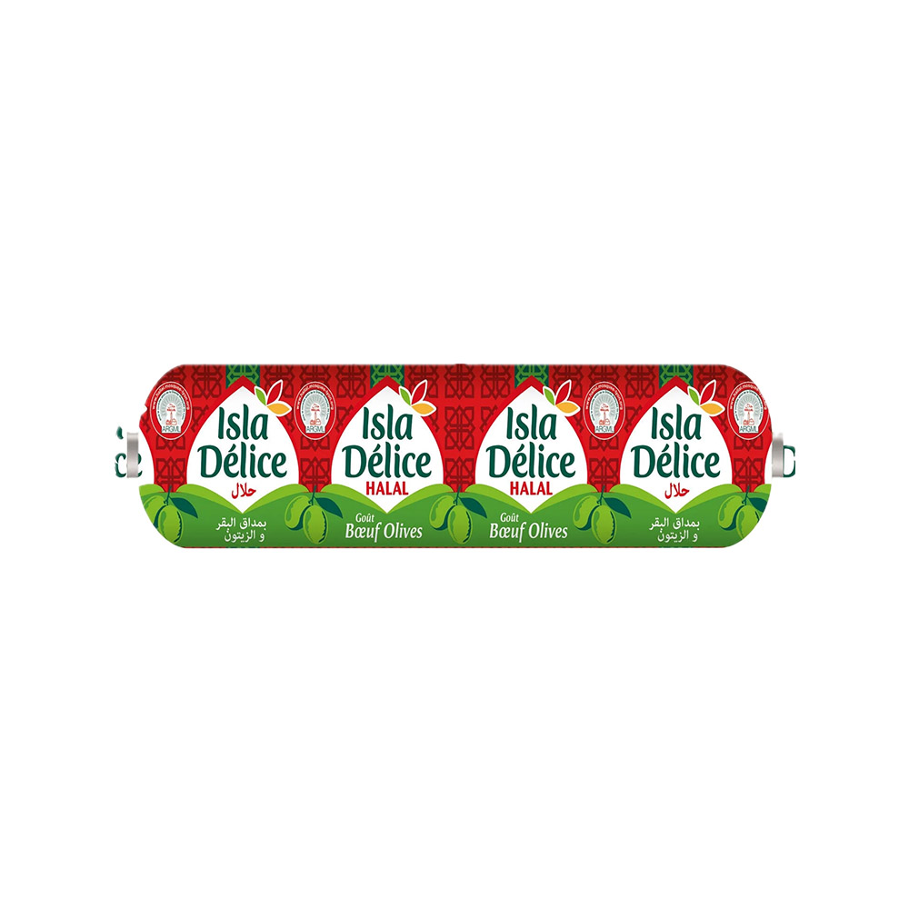 SAUCISSON DE BOEUF AUX OLIVES ISLA DELICE