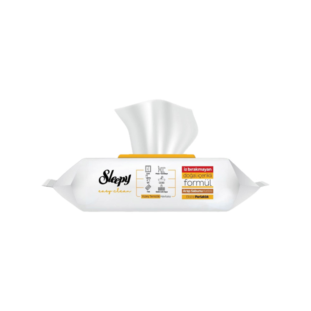 LINGETTES SLEEPY YELLOW - X100