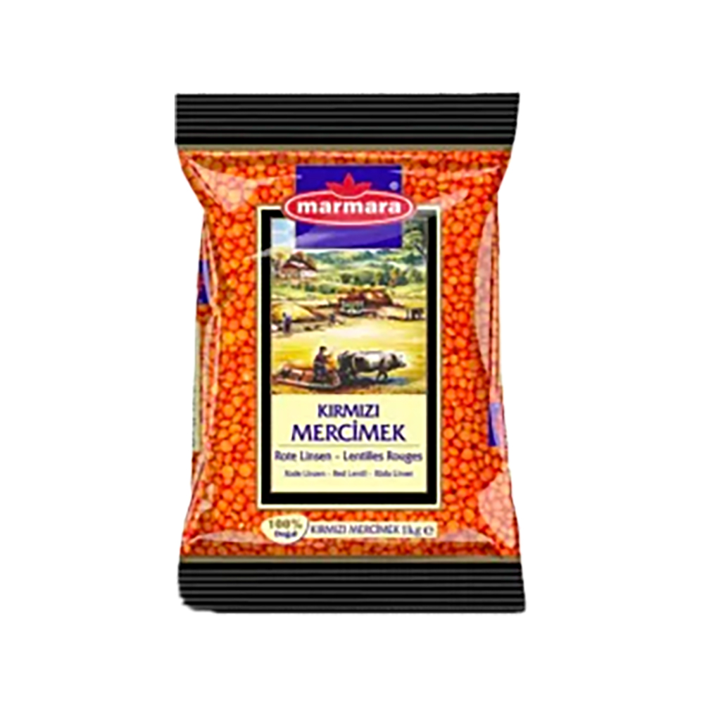 LENTILLES ROUGES MARMARA - 1KG