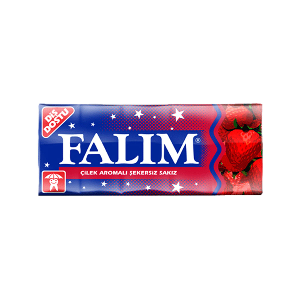 CHEWING-GUM X5 FRAISE FALIM