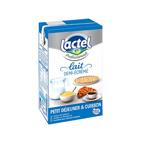 LAIT 1/2 ECREME UHT PROFESS. LACTEL