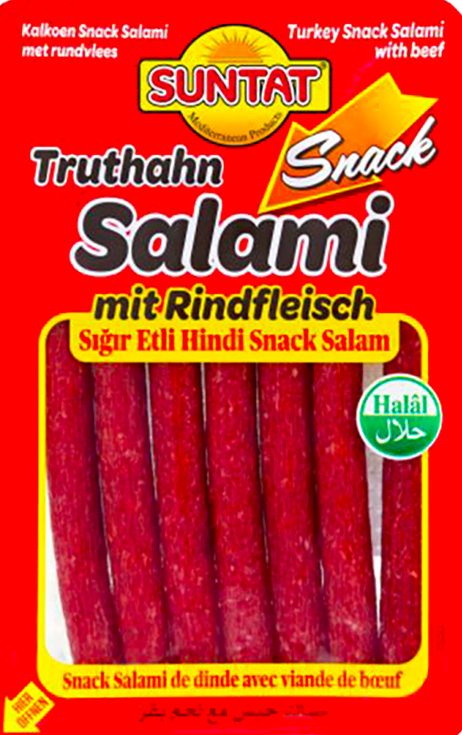 SALAMI DINDE/BOEUF SUNTAT - 175G