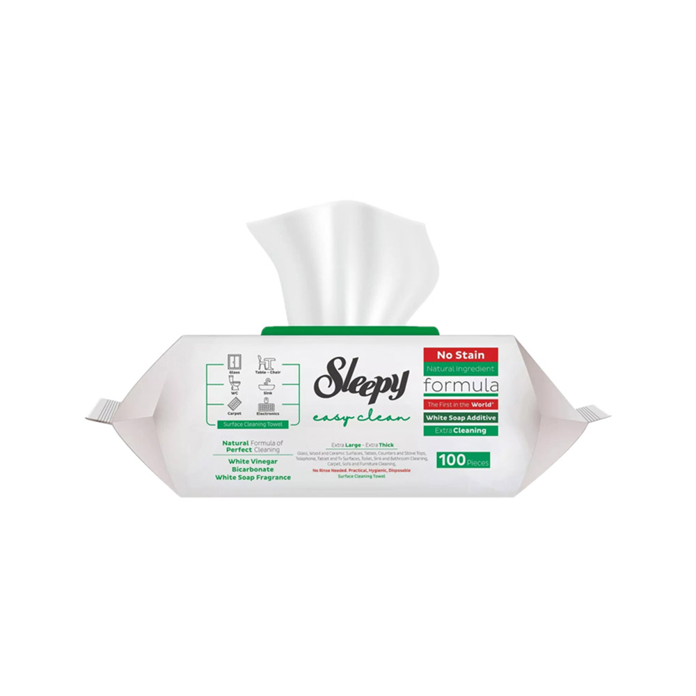 LINGETTES SLEEPY GREEN - X100